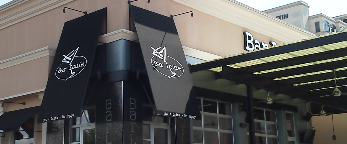 Awning Signs example